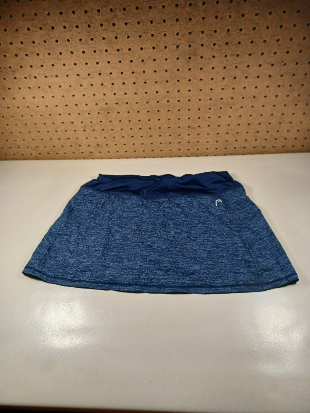 Head womens heathered navy tennis skort M EUC